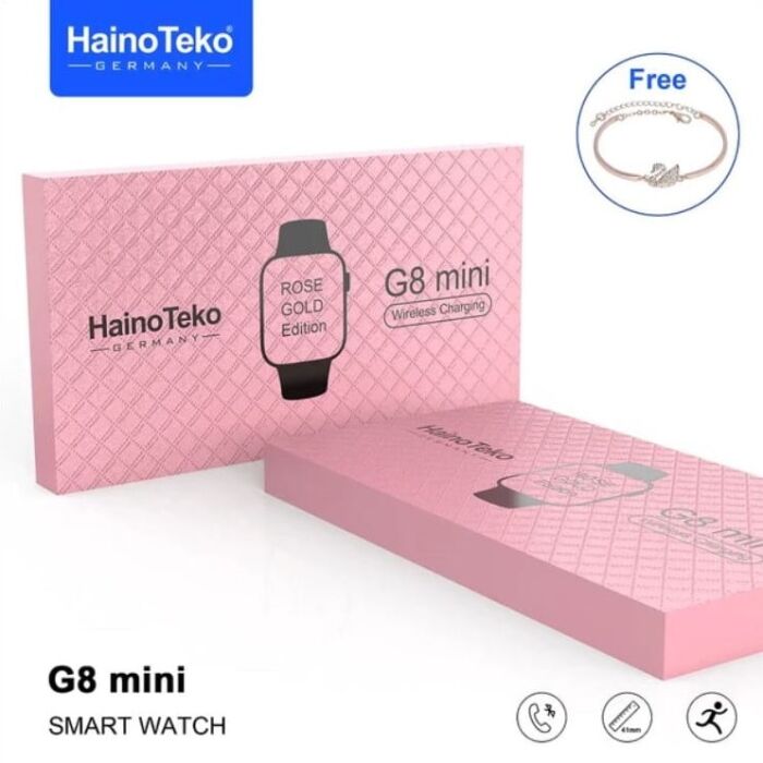 - HAINO TEKO G8 MINI SMART WATCH ROSE GOLD EDITION HAINO TEKO G8 MINI SMART WATCH ROSE GOLD EDITION - Image 3