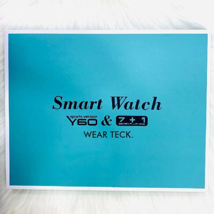 - Y60 Ultra Smart Watch | 7 in 1 Ultra Smart Watch | 7 Pairs of Straps Y60 Ultra Smart Watch | 7 in 1 Ultra Smart Watch | 7 Pairs of Straps - Image 2