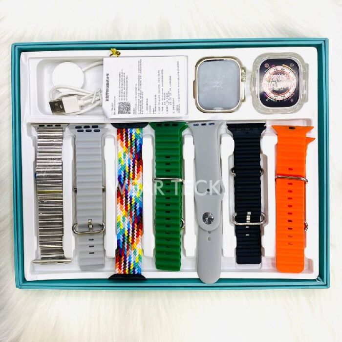 - Y60 Ultra Smart Watch | 7 in 1 Ultra Smart Watch | 7 Pairs of Straps Y60 Ultra Smart Watch | 7 in 1 Ultra Smart Watch | 7 Pairs of Straps - Image 3
