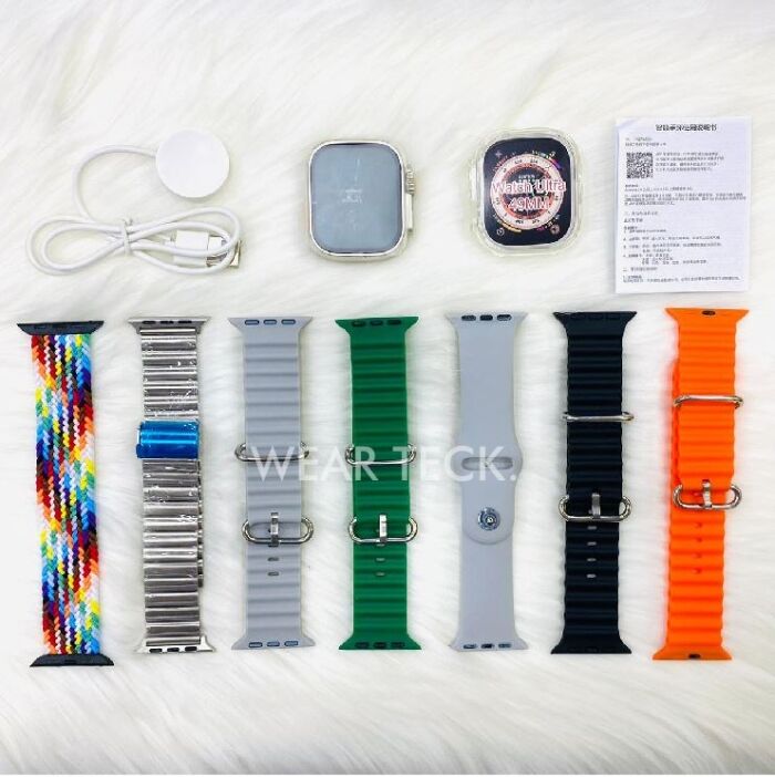- Y60 Ultra Smart Watch | 7 in 1 Ultra Smart Watch | 7 Pairs of Straps Y60 Ultra Smart Watch | 7 in 1 Ultra Smart Watch | 7 Pairs of Straps - Image 7