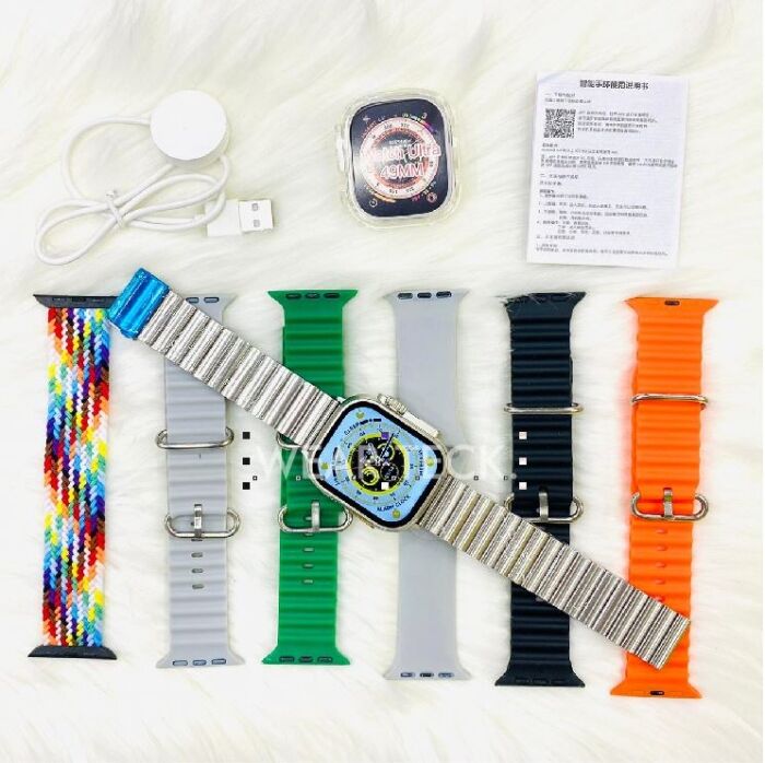 - Y60 Ultra Smart Watch | 7 in 1 Ultra Smart Watch | 7 Pairs of Straps Y60 Ultra Smart Watch | 7 in 1 Ultra Smart Watch | 7 Pairs of Straps - Image 1
