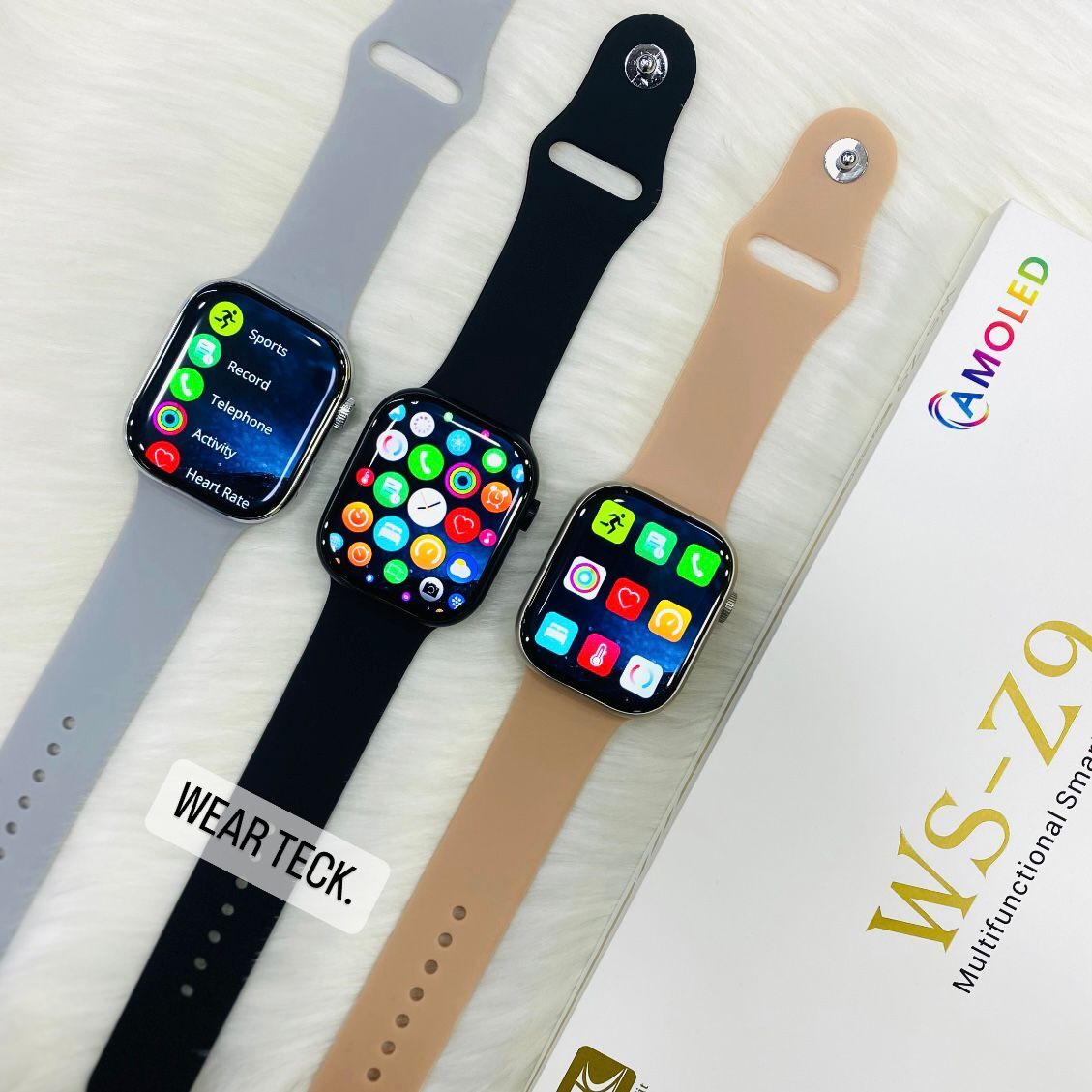 - WSZ9 Max Smart Watch | Most Premium Quality | Amoled Display WSZ9 Max Smart Watch | Most Premium Quality | Amoled Display - Image 2