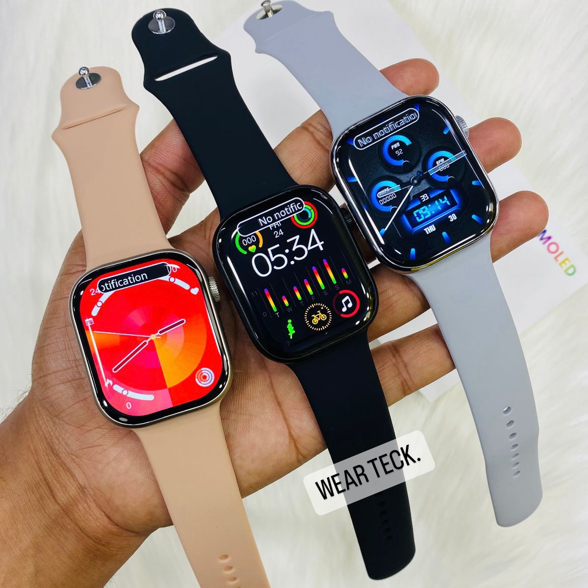 - WSZ9 Max Smart Watch | Most Premium Quality | Amoled Display WSZ9 Max Smart Watch | Most Premium Quality | Amoled Display - Image 3