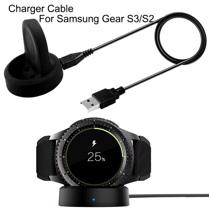 - Samsung Gear Charger | Compatible With S2-S3-S4 (All Variants) Samsung Gear Charger | Compatible With S2-S3-S4 (All Variants) - Image 1
