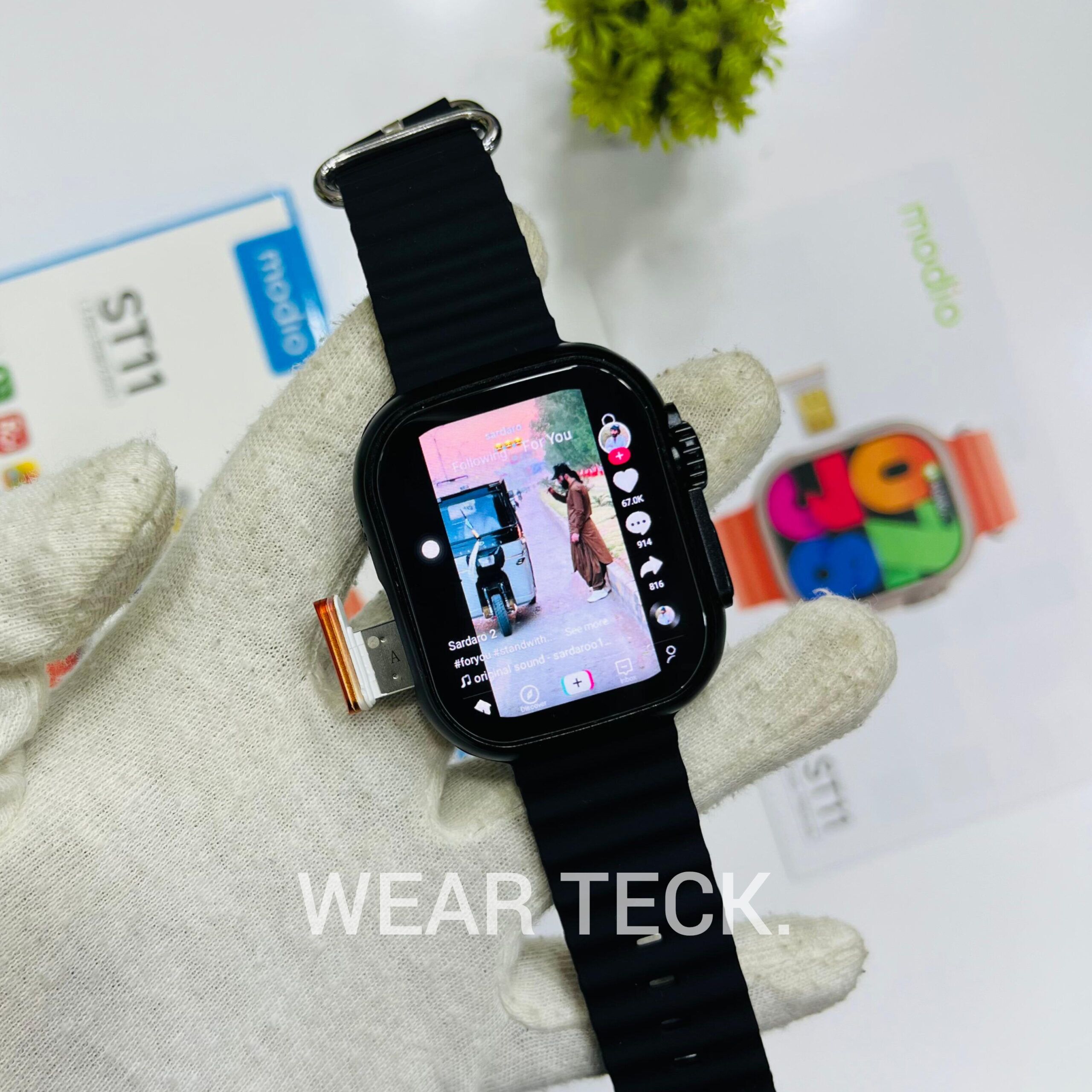 - Modio ST11 5G Android Sim Watch | 4/64 GB | No Camera Modio ST11 5G Android Sim Watch | 4/64 GB | No Camera - Image 4