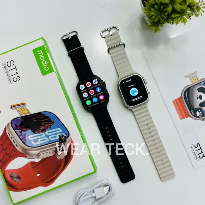 - Modio ST13 5G Android Sim Watch | 4/64 GB | 360 Rotating Camera Modio ST13 5G Android Sim Watch | 4/64 GB | 360 Rotating Camera - Image 2