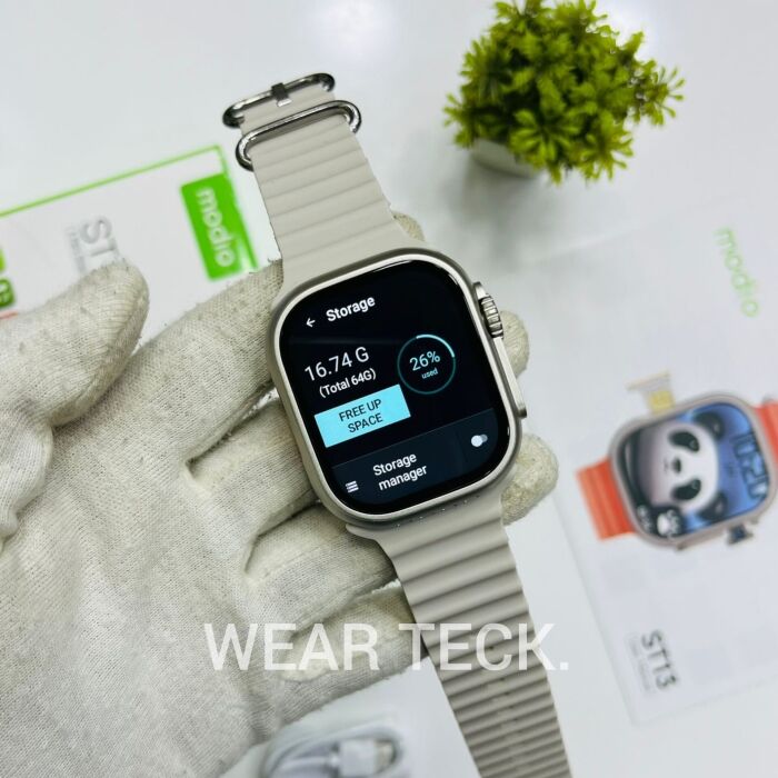 - Modio ST13 5G Android Sim Watch | 4/64 GB | 360 Rotating Camera Modio ST13 5G Android Sim Watch | 4/64 GB | 360 Rotating Camera - Image 8
