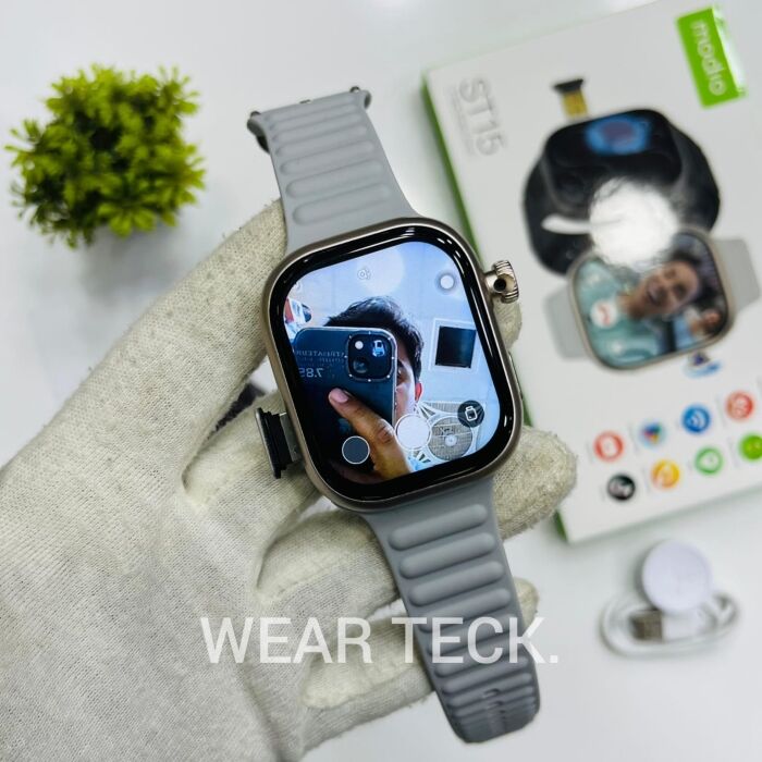 - Modio ST15 5G Android Sim Watch | 4/64 GB | 360 Rotating Camera | Amoled Display Modio ST15 5G Android Sim Watch | 4/64 GB | 360 Rotating Camera | Amoled Display - Image 5