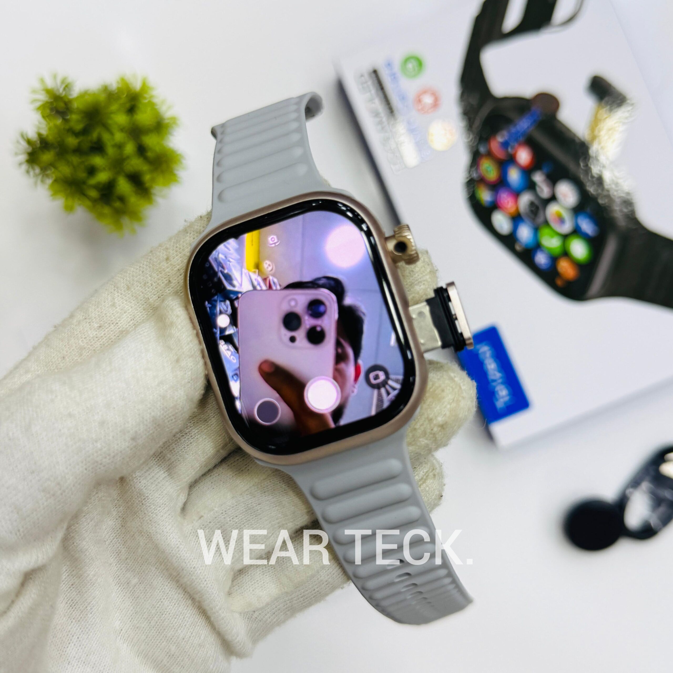 - Telzeal TC43 5G Android Sim Watch | 6/64 GB | 360 Rotating Camera | Amoled Display Telzeal TC43 5G Android Sim Watch | 6/64 GB | 360 Rotating Camera | Amoled Display - Image 7