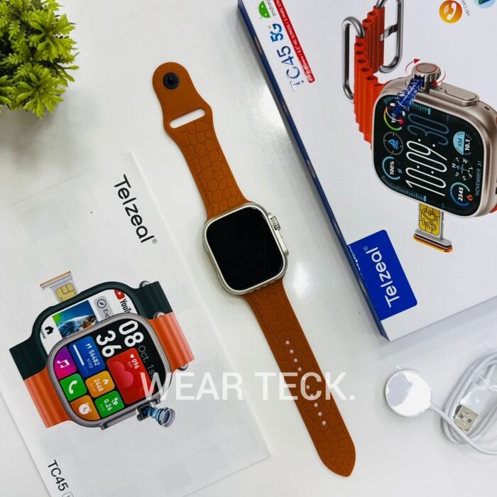- Telzeal TC45 5G Android Sim Watch | 4/64 GB | 360 Rotating Camera | Ultra Shape Telzeal TC45 5G Android Sim Watch | 4/64 GB | 360 Rotating Camera | Ultra Shape - Image 8