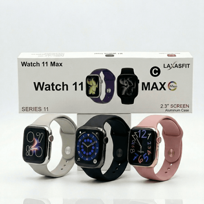 - Watch 11 Max | Premium | Stainless Steel | BT Calling Watch 11 Max | Premium | Stainless Steel | BT Calling - Image 1