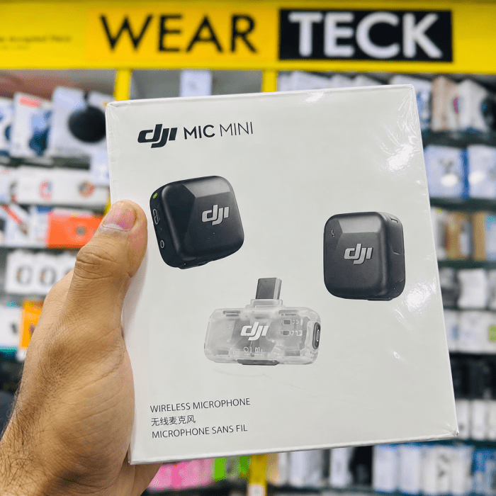 - DJI Mic Mini (2TX+1RX) for Type-C Mobile - DJI Mic Mini Dual without Charging Case with Type-C Connector DJI Mic Mini (2TX+1RX) for Type-C Mobile - DJI Mic Mini Dual without Charging Case with Type-C Connector - Image 4