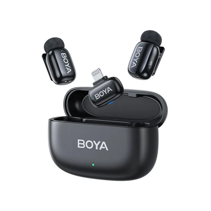 - Boya Mini 15 (For Ios Only) Dual Wireless Microphone Boya Mini 15 (For Ios Only) Dual Wireless Microphone - Image 2