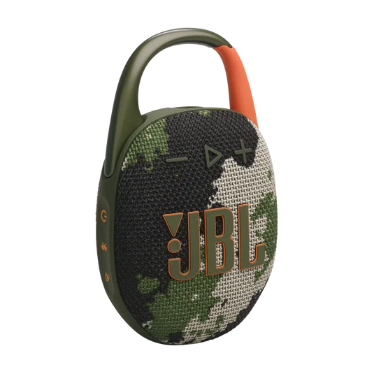 JBL Clip 5 Portable Bluetooth Speaker Squad - JBL CLIP 5 Bluetooth Speaker