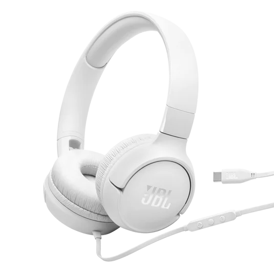 - JBL Tune 520C – USB-C Wired on-Ear Headphones JBL Tune 520C – USB-C Wired on-Ear Headphones - Image 3