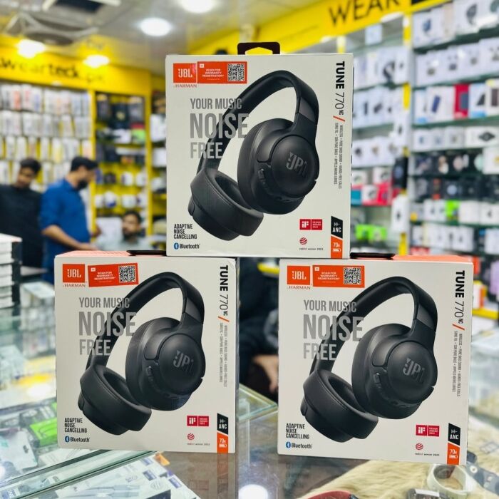 - JBL Tune 770NC Wireless Over the Ear ANC Headphones with Upto 70 Hrs Playtime & Bluetooth 5.3 JBL Tune 770NC Wireless Over the Ear ANC Headphones with Upto 70 Hrs Playtime & Bluetooth 5.3 - Image 5