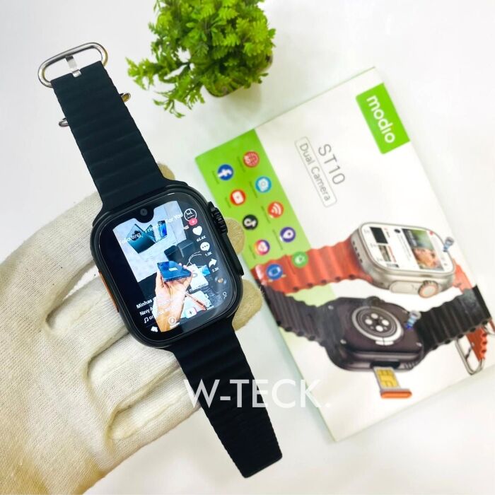 10 - ST10 5G Android Sim Watch | 4/64 GB Memory | Front Back Camera