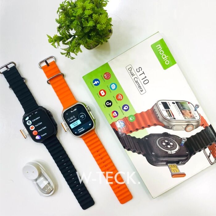 2 - ST10 5G Android Sim Watch | 4/64 GB Memory | Front Back Camera