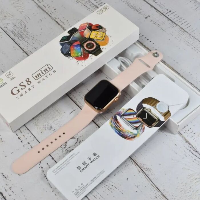 3 - GS8 Mini Smart Watch | Golden Edition | 40 mm Dial Size