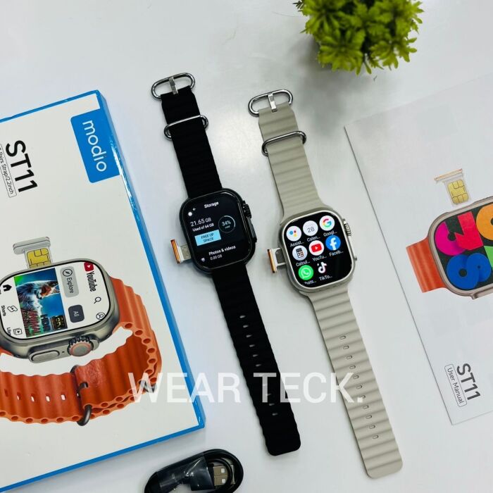 ST11-1 - Modio ST11 5G Android Sim Watch | 4/64 GB | No Camera