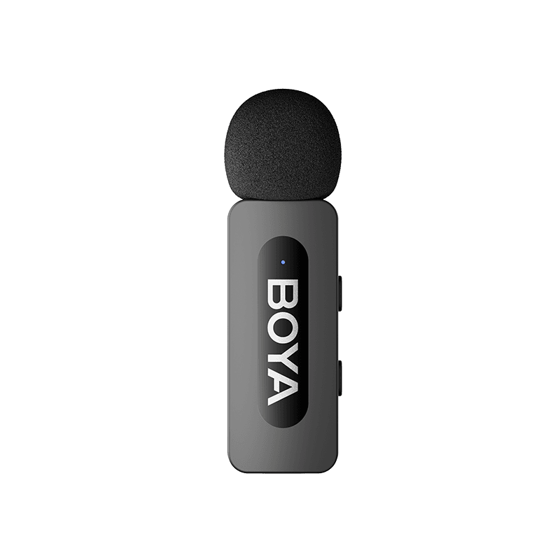 BOYA BY-V1 Ultracompact 2.4GHz Wireless Microphone 2 - BOYA BY-V1 Ultracompact 2.4GHz Single Wireless Microphone for iPhone