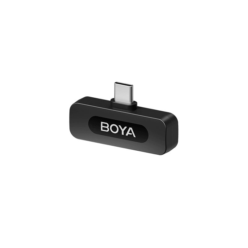 BOYA BY-V10 Wireless Microphone 5 - BOYA BY-V10 Ultracompact 2.4GHz Single Wireless Microphone for Type-C