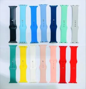 1 - 42/44/45 mm Silicon Straps for Smart Watches.