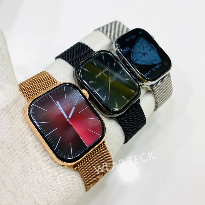4 - Smart Watch 11 Max | Stainless Steel | Full Display | Magnetic Chain