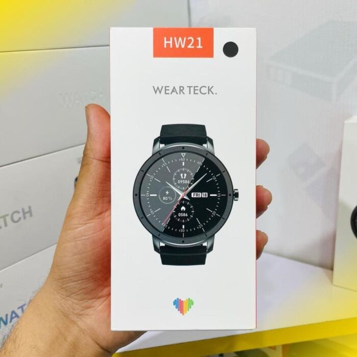 D1 - HW21 Round Dial Smart Watch | Wearfit