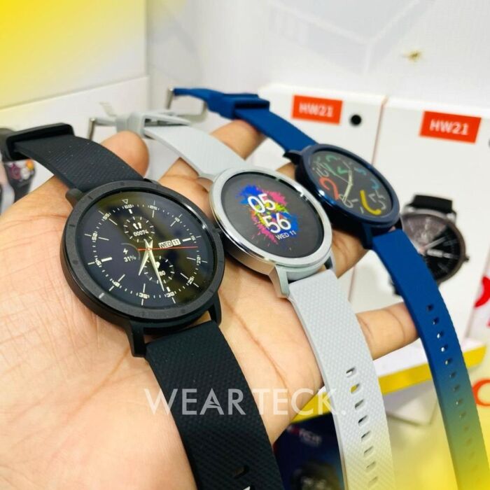 Display - HW21 Round Dial Smart Watch | Wearfit