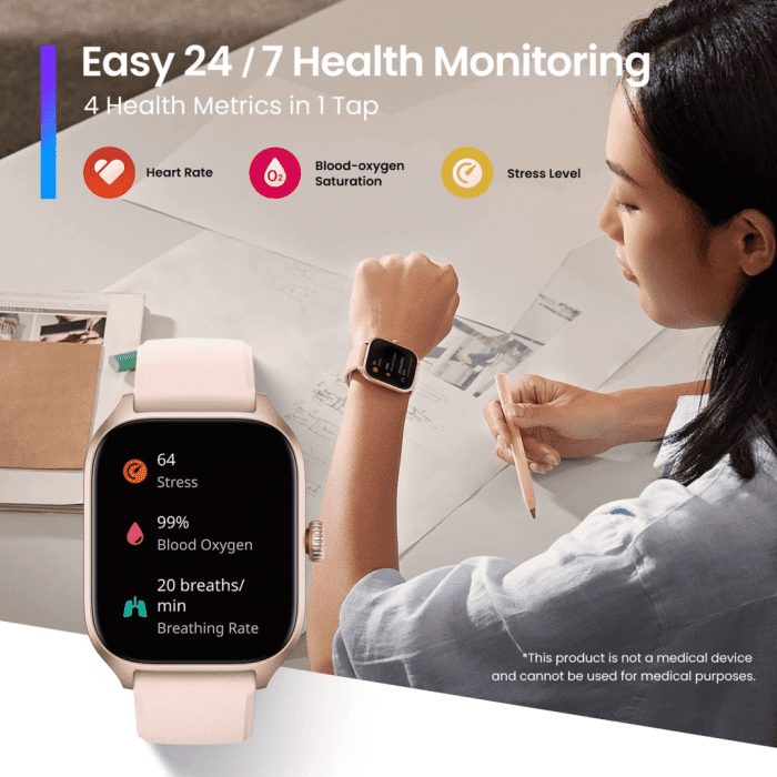 4 - Amazfit GTS 4 Smart Watch