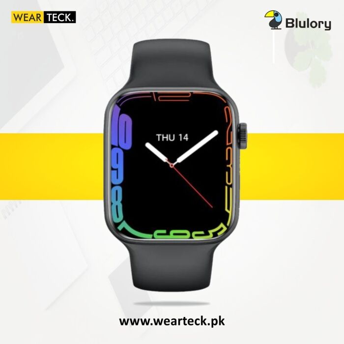 Black Gold - Blulory Glifo 8 Smart Watch | 2.01” Bezel Less Display