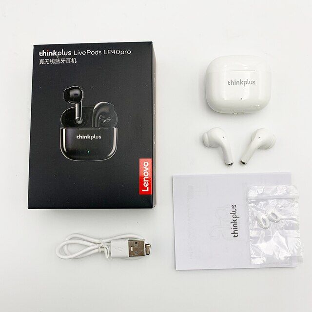 5 - Lenovo LP40 Pro True Wireless Earbuds