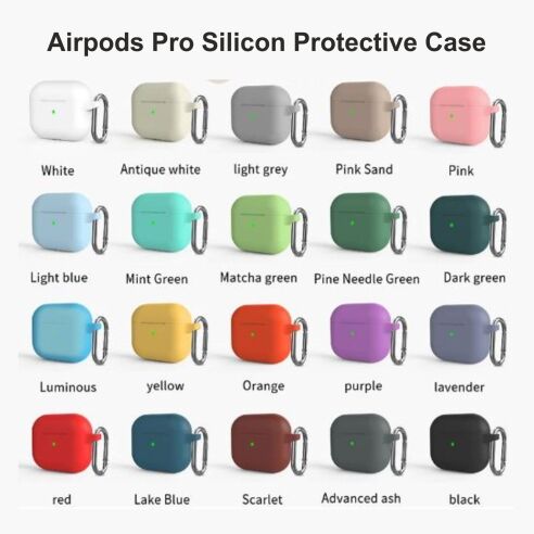 Display Picture - Air Pods Pro Silicon Protective Cover Case