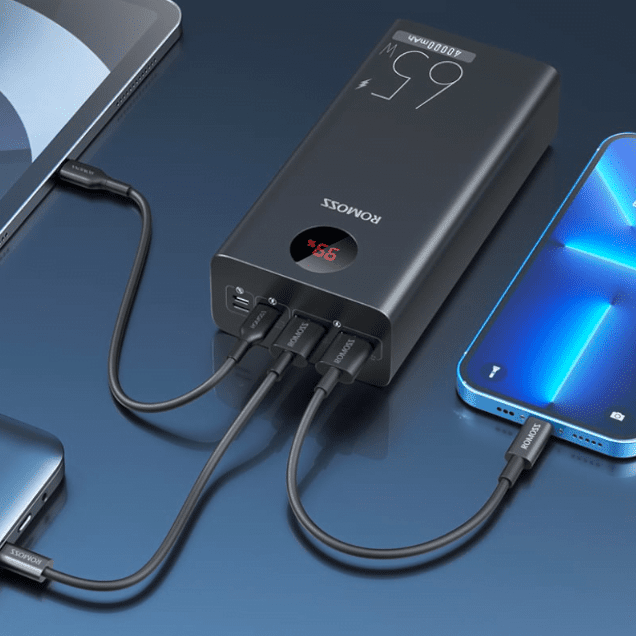 3 - Romoss 40000 MAH 65W Laptop Charging Power Bank | Adaptive Fast Charge