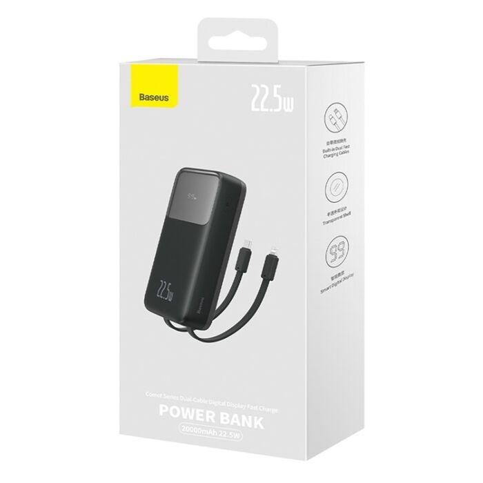 Box - Baseus 20000 MAH Power Bank | 22.5W | COMET Series