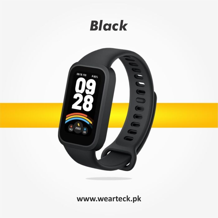 Black - Mi Band 9 Active | Xiaomi Smart Band 9 Active