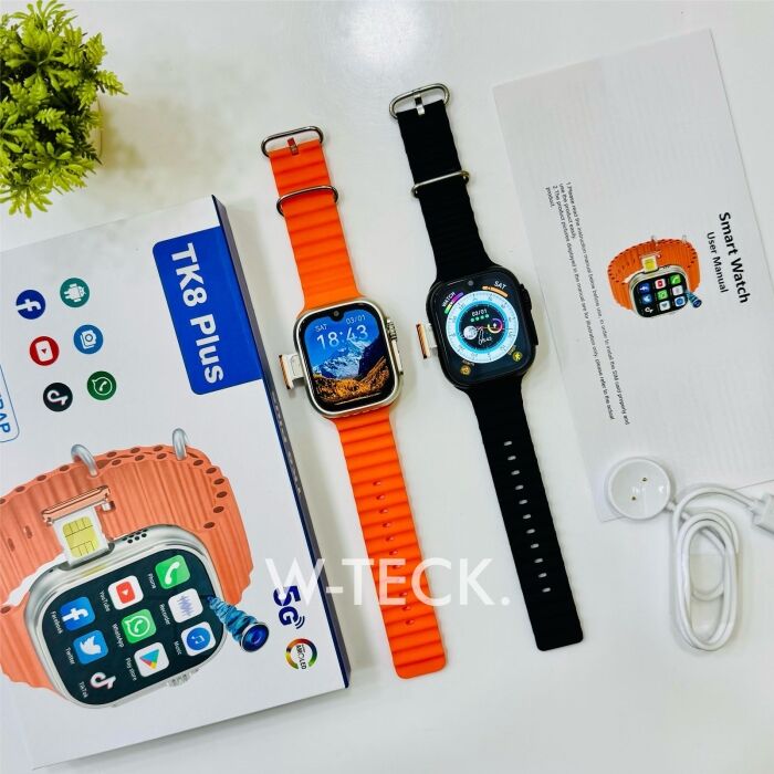 1 - TK8+ 5G Android Watch | Dual Camera | 4/64 GB Ram/Rom