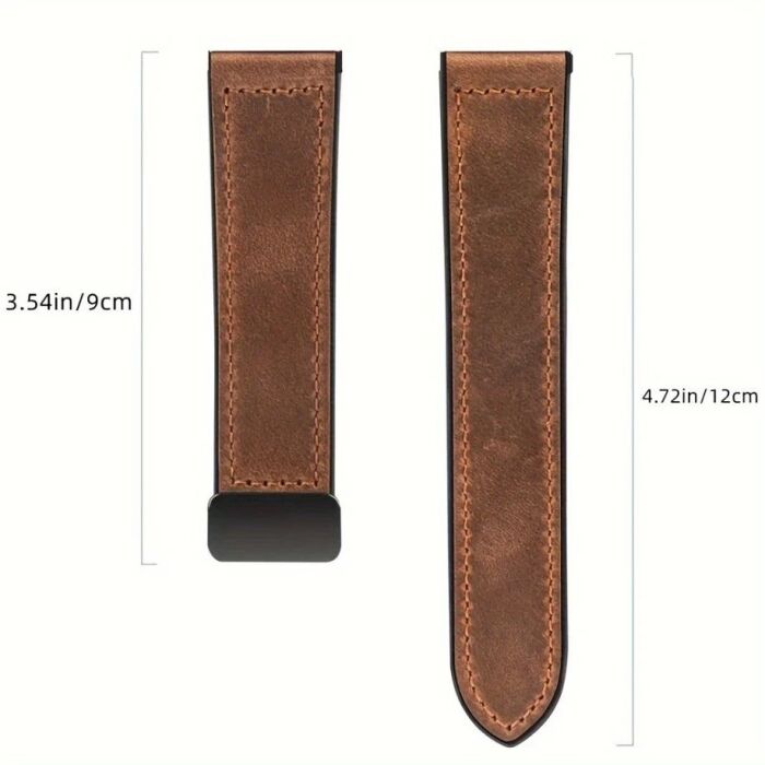 6 - 22mm Faux Leather Magnetic D-Buckle Adjustable Straps