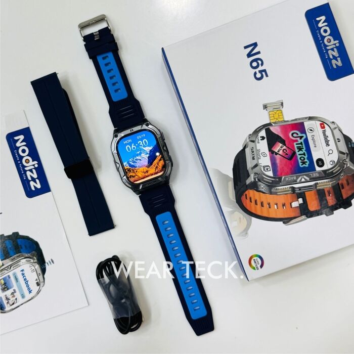 1 - Nodizz N65 Android 5G Sim Watch | 6/128 GB Memory | 120 Hz Processor