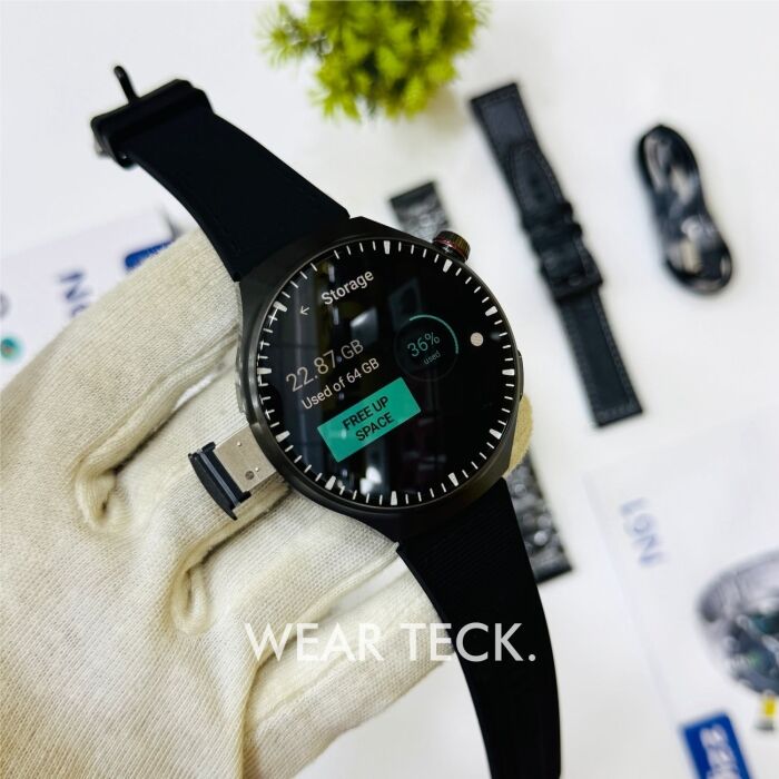 4 - Nodizz N61 5G Android Sim Watch | 6/64 GB Memory | Front Back Camera | Amoled Display