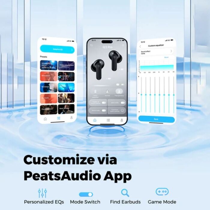 soundpeats q3 pro app working - SoundPEATS Q3 Pro Earbuds | ANC | Dual Connection | Gaming Mode | 40Hrs Playtime
