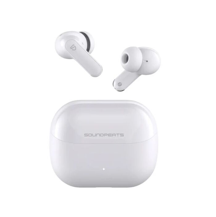 soundpeats q3 pro white - SoundPEATS Q3 Pro Earbuds | ANC | Dual Connection | Gaming Mode | 40Hrs Playtime