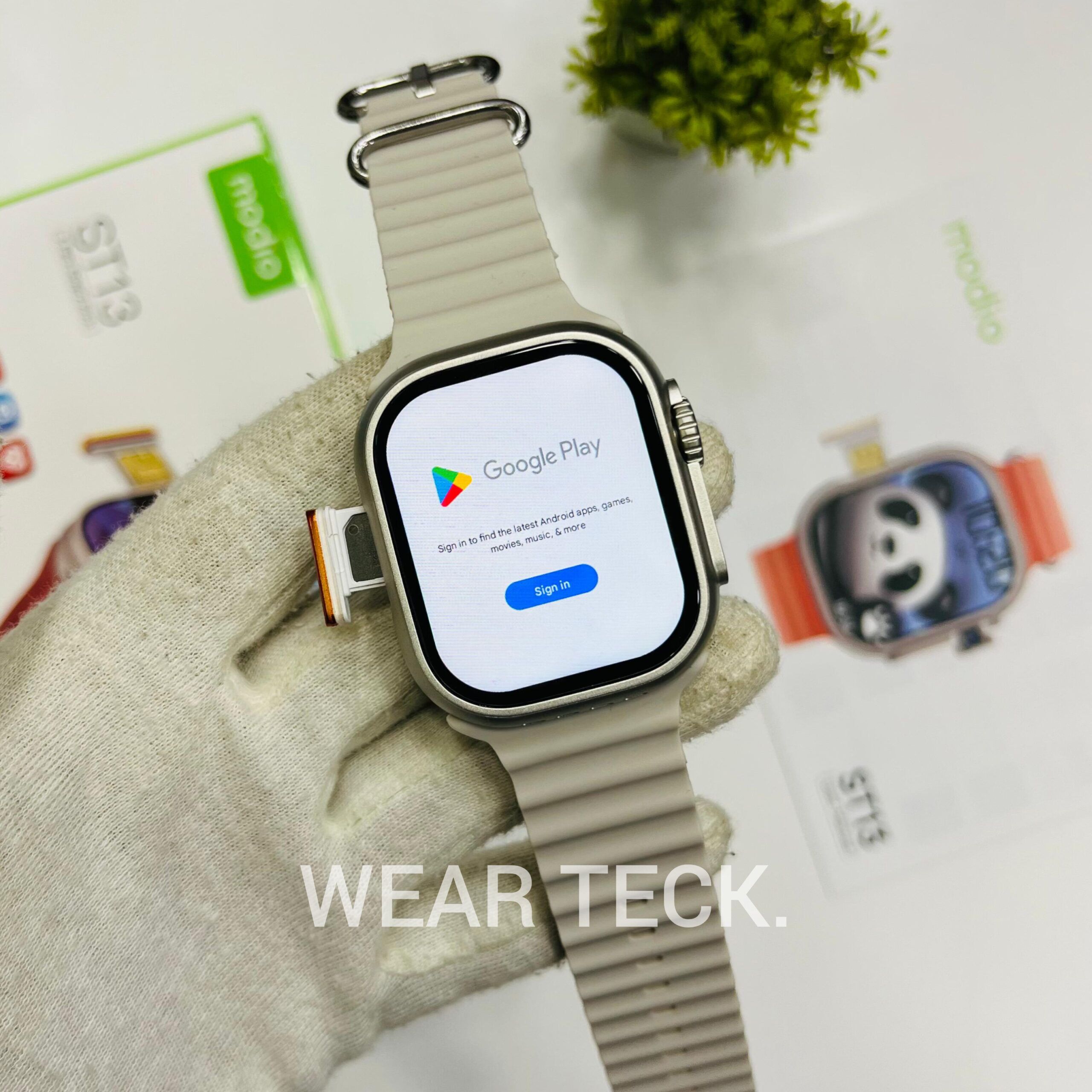 ST13-5 - Modio ST13 5G Android Sim Watch | 4/64 GB | 360 Rotating Camera