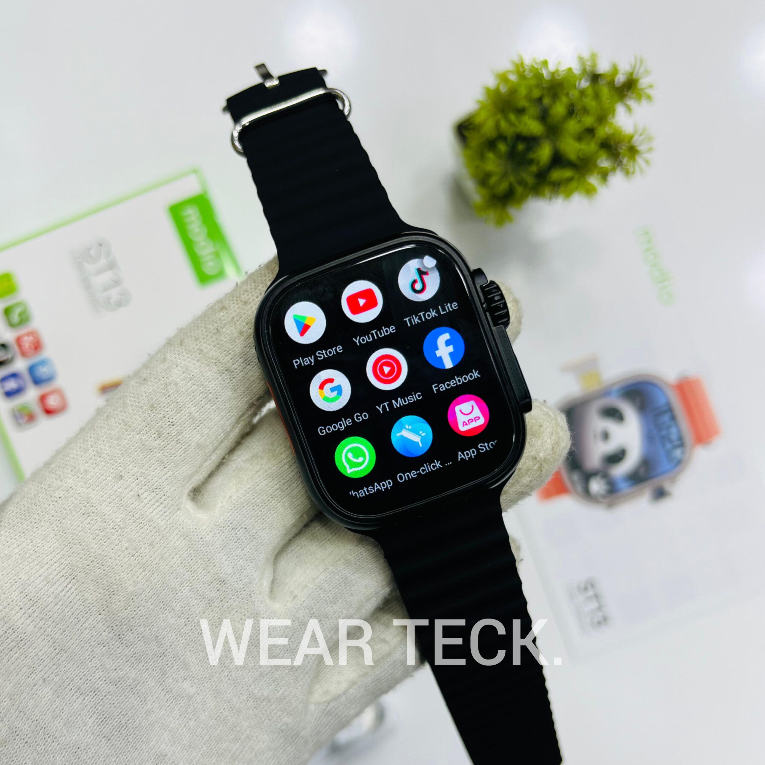 ST13-6 - Modio ST13 5G Android Sim Watch | 4/64 GB | 360 Rotating Camera