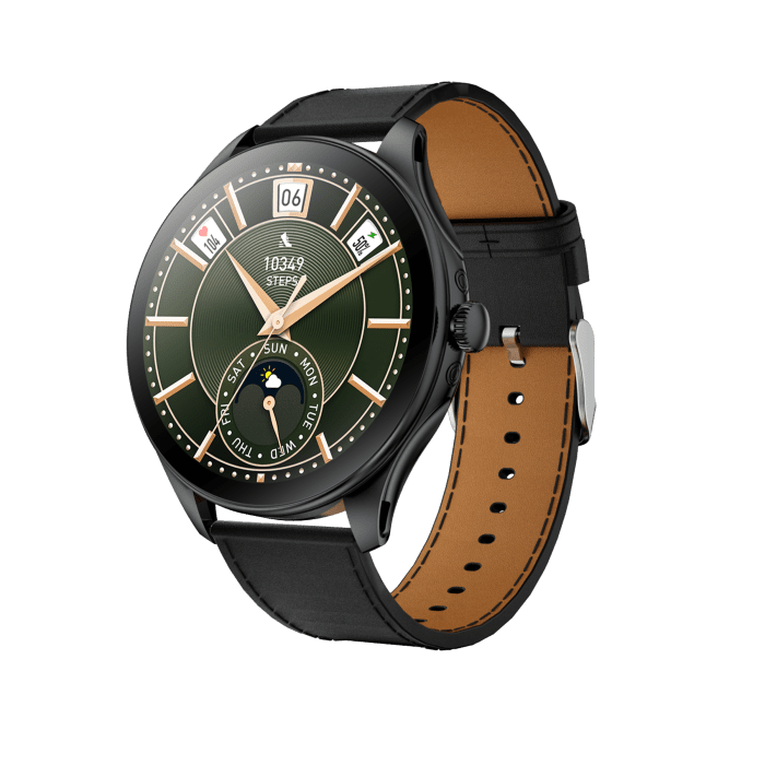 Kalobee SK42 Smart Watch Black 3 - Kalobee SK42 Smart Watch | 3 Pairs of Straps | Slimmest Style