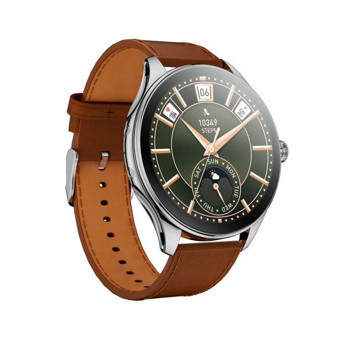 Kalobee SK42 Smart Watch Silver 2 - Kalobee SK42 Smart Watch | 3 Pairs of Straps | Slimmest Style