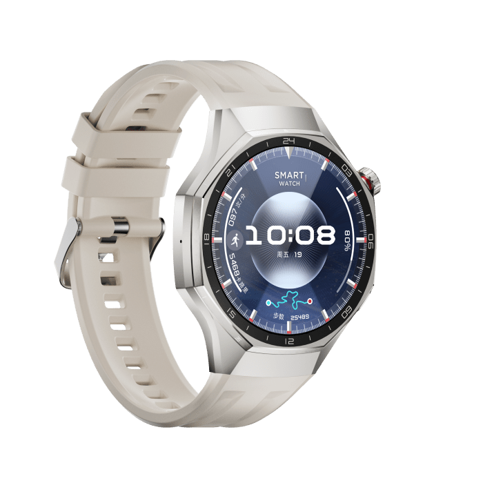 Kalobee SK53 Smart Watch Silver 2 - Kalobee SK53 Smart Watch | 3 Pairs of Straps | Classic Style