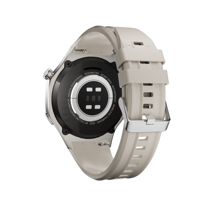 Kalobee SK53 Smart Watch Silver 4 - Kalobee SK53 Smart Watch | 3 Pairs of Straps | Classic Style