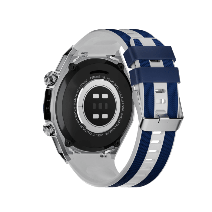 Kalobee SK55 Smart Watch Silver 4 - Kalobee SK55 Smart Watch | 3 Pairs of Straps | Sports Style